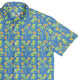 Wildfang Flora Blue Button Up Shirt Geek Nerd adult sizing animal patterns botany print