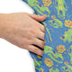Wildfang Flora Blue Dress Geek Nerd animal patterns botany print Design by Julie Kitzes