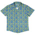 Wildfang Flora Blue Button Up Shirt Geek Nerd adult sizing animal patterns botany print