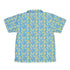 Wildfang Flora Blue Youth Hawaiian Shirt Geek Nerd animal patterns botany print Design by Julie Kitzes