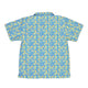 Wildfang Flora Blue Youth Hawaiian Shirt Geek Nerd animal patterns botany print Design by Julie Kitzes