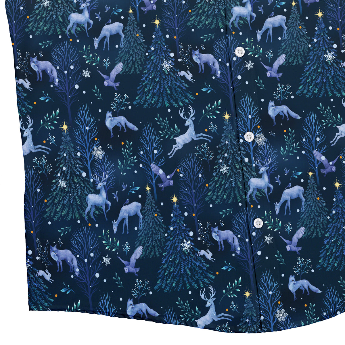 Winterwood Wanderers Button Up Shirt Bottom Corner