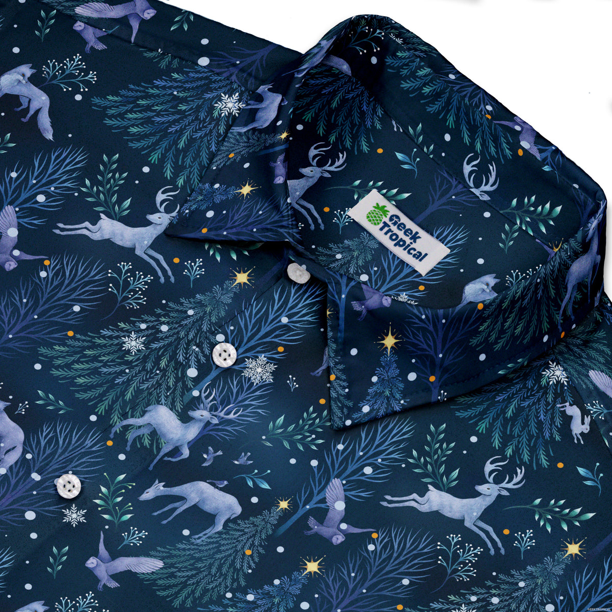 Winterwood Wanderers Button Up Shirt Neck