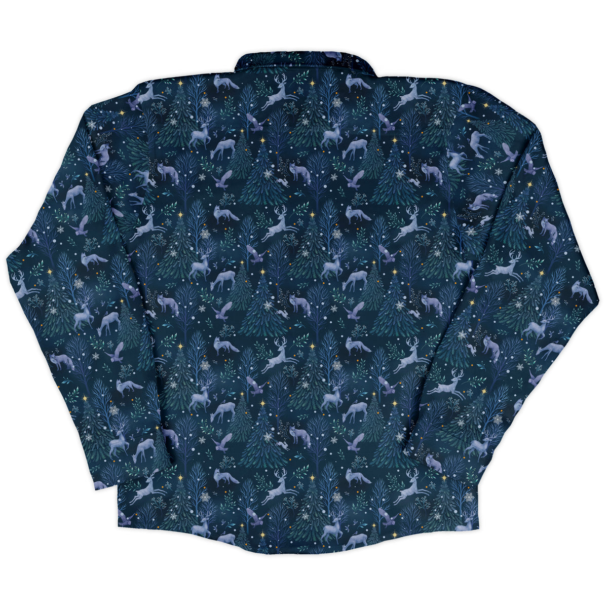 Winterwood Wanderers Long Sleeve Button Up Shirt back