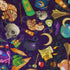 Witches Potion Brew Button Up Shirt - adult sizing - Fantasy Prints - Maximalist Patterns