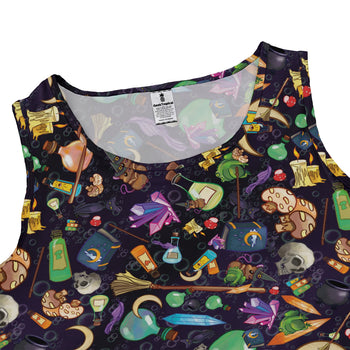 Witches Potion Brew Dress Geek Nerd Fantasy Prints lx - C Maximalist Patterns