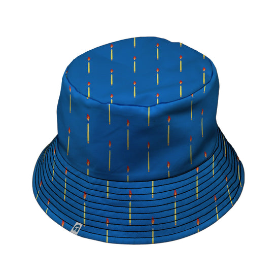 Writer Fuel Bucket Hat Geek Nerd book prints Design by Zirkus Design lx - B
