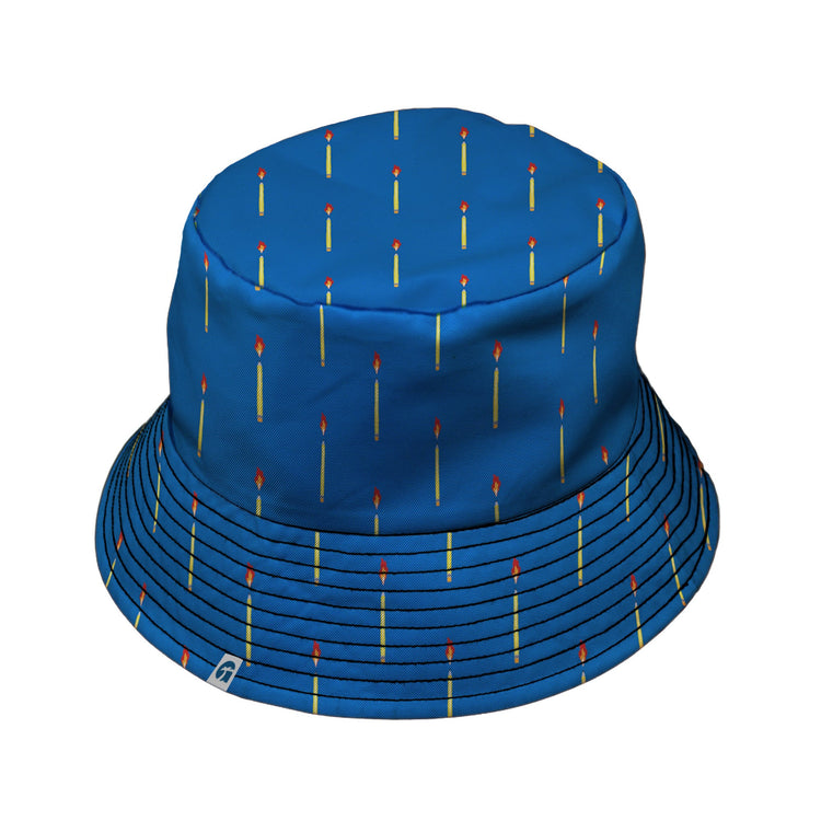 Writer Fuel Bucket Hat Geek Nerd book prints Design by Zirkus Design lx - B