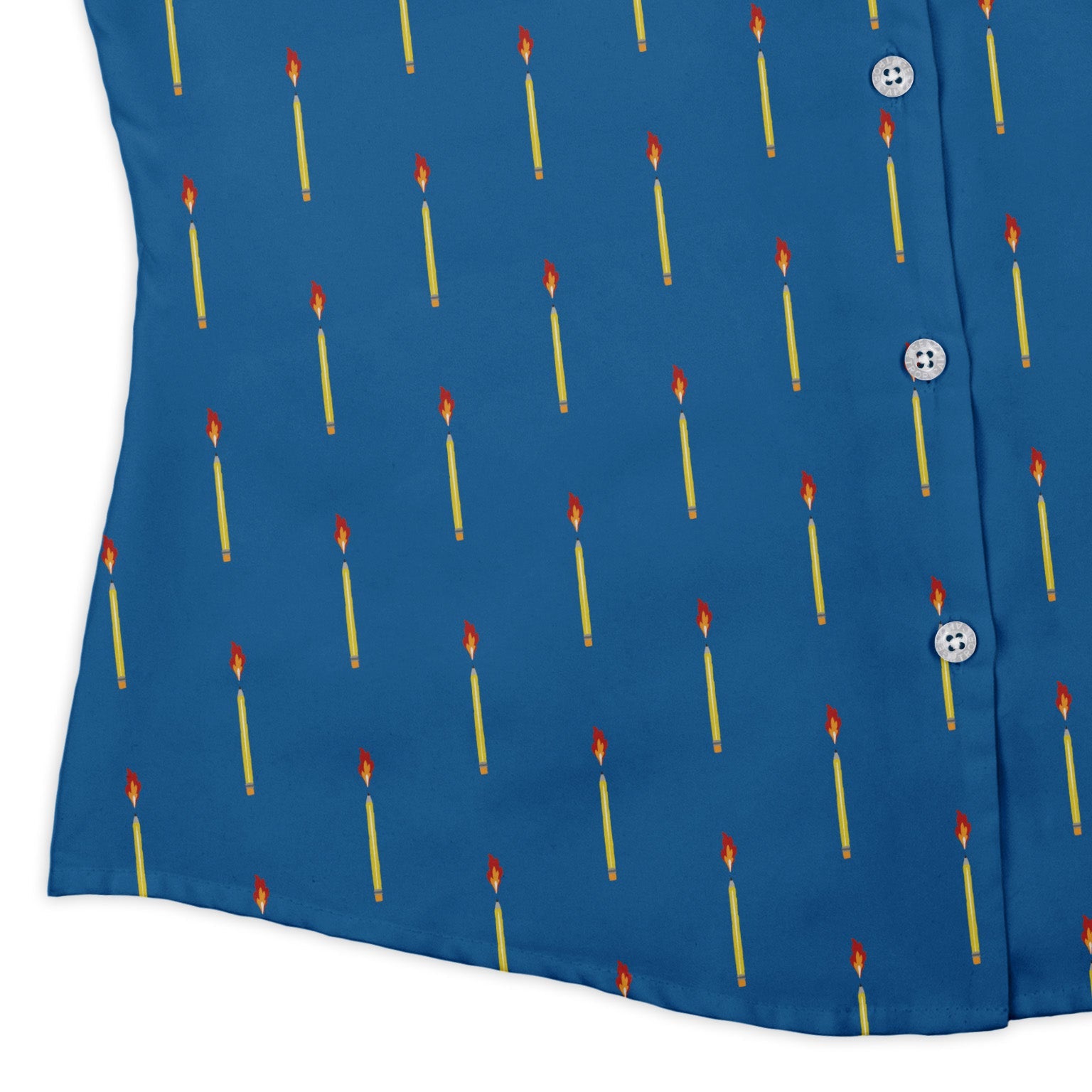 Writer Fuel Curvy Button Up Shirt Geek Nerd book prints Design by Zirkus Design q225