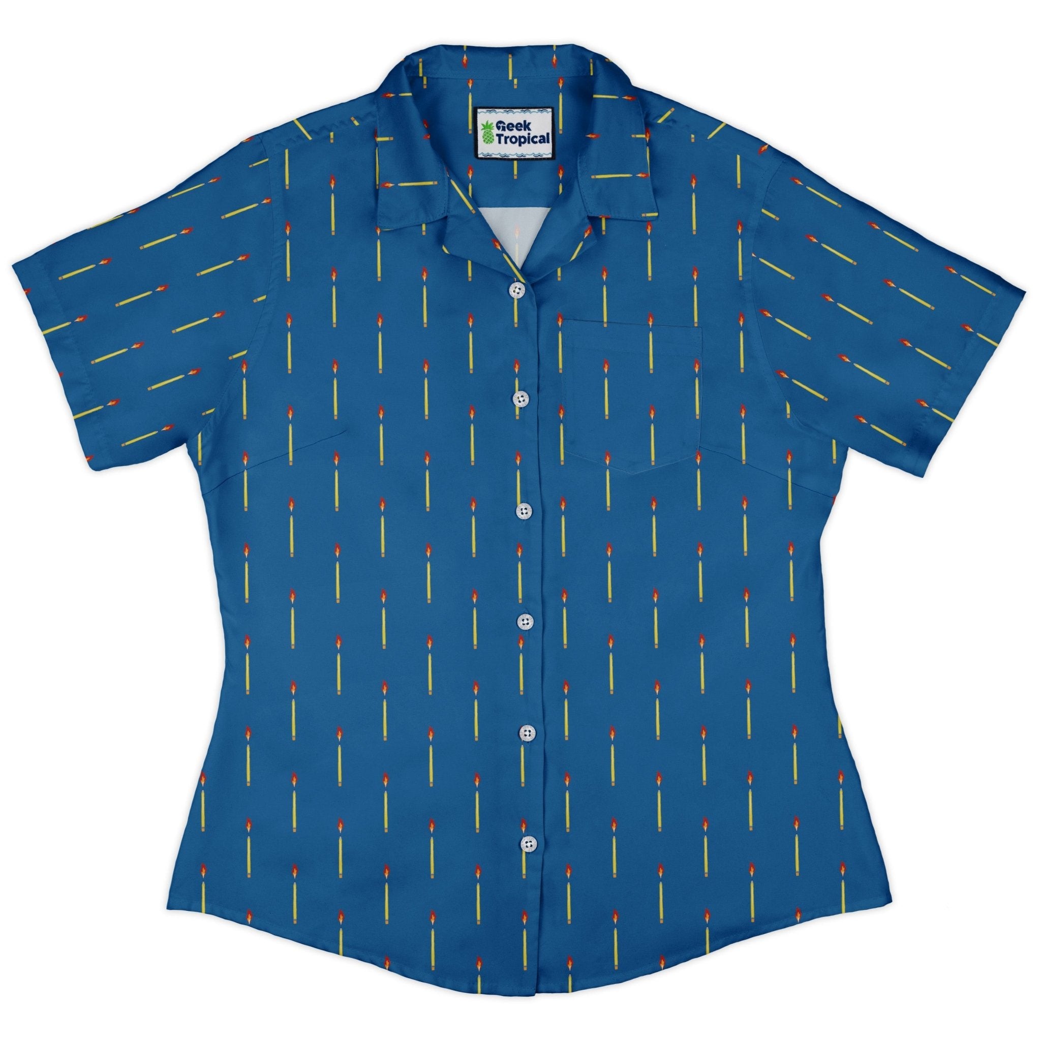 Writer Fuel Curvy Button Up Shirt Geek Nerd book prints Design by Zirkus Design q225