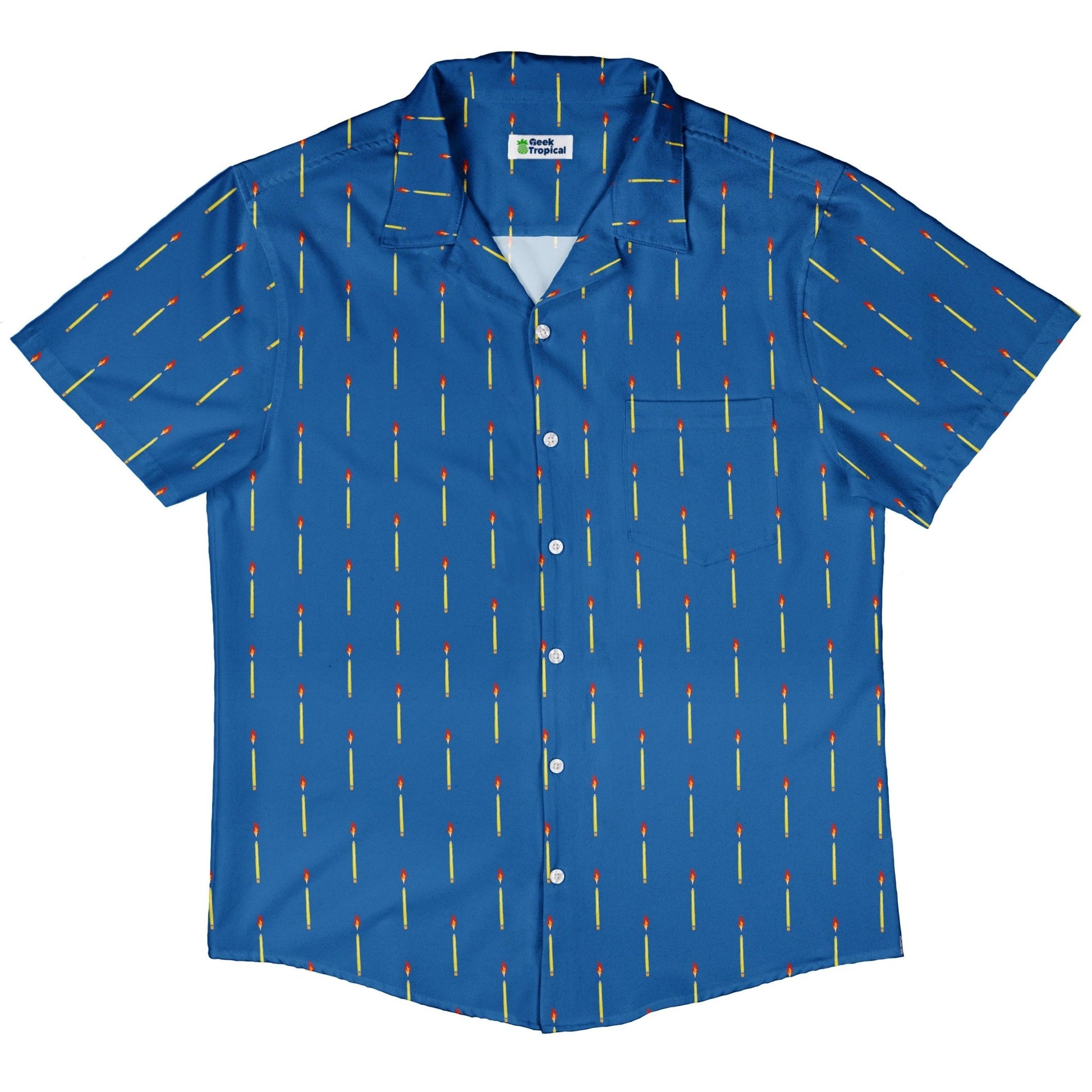 Writer Fuel Button Up Shirt Geek Nerd adult sizing book prints Design by Zirkus Design