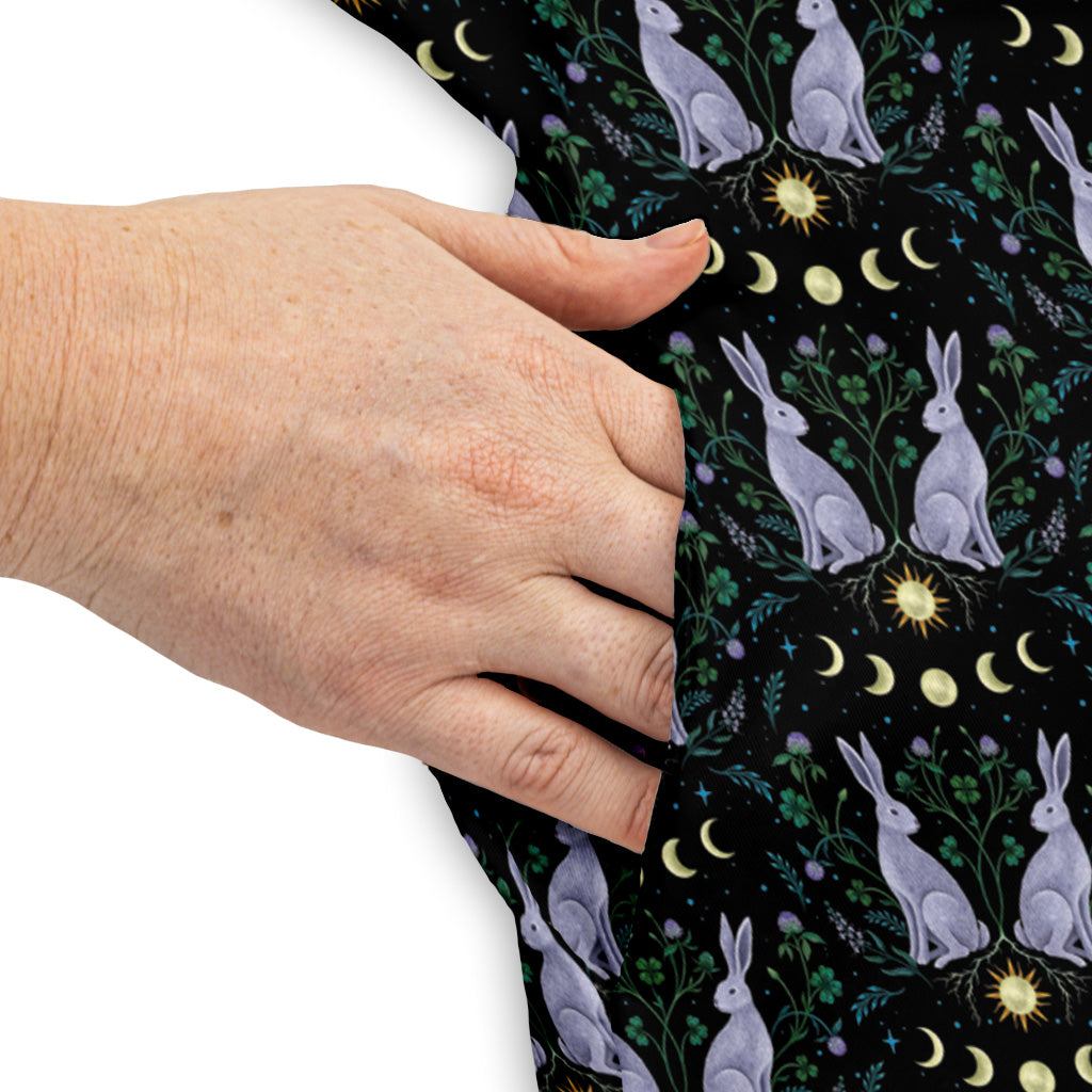Year of the Rabbit Sleeveless Dress Pocket