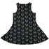 Year of the Rabbit Sleeveless Dress back