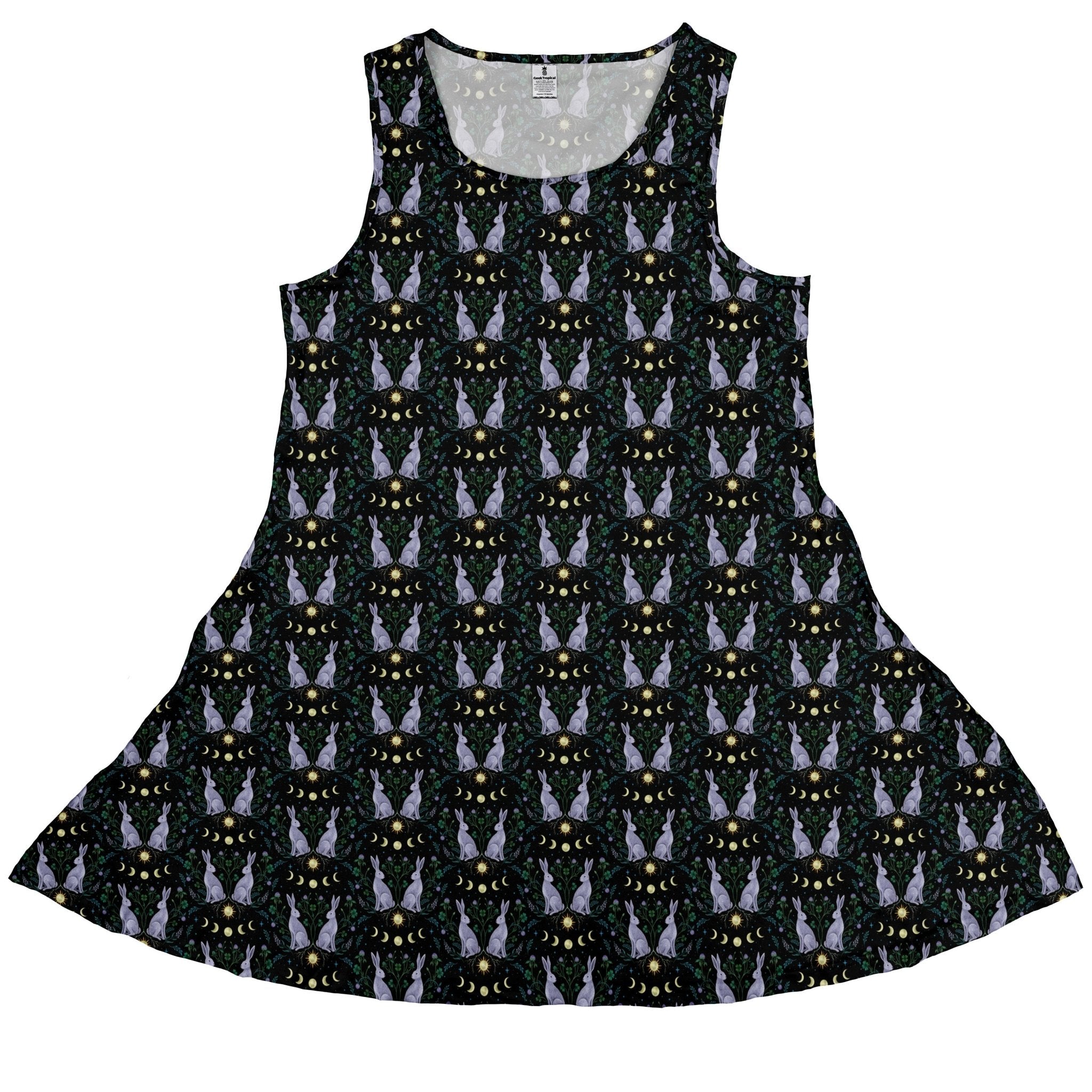 Year of the Rabbit Sleeveless Dress 1