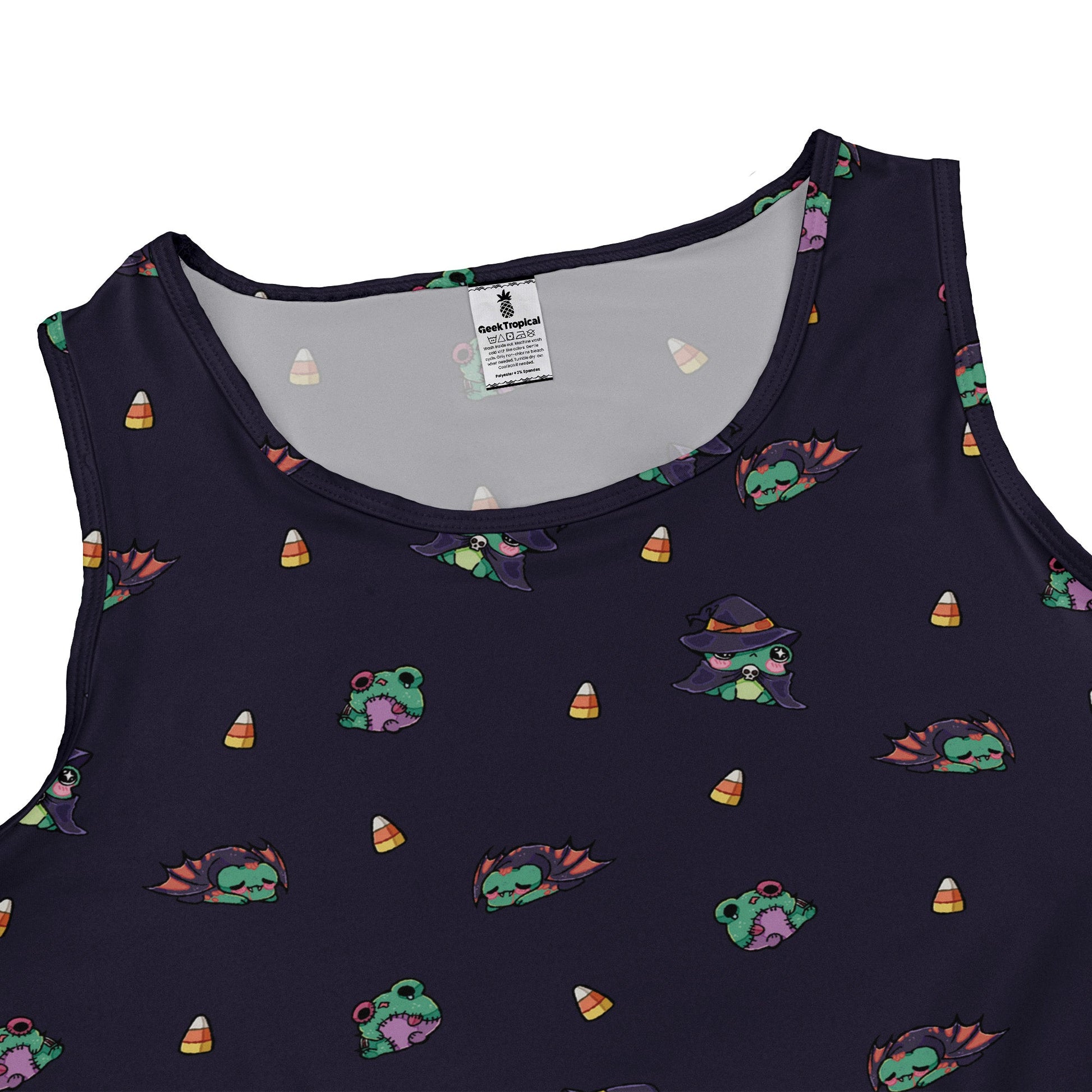 Zombie Frogs Dress Geek Nerd Design by Ardi Tong halloween lx - C