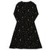 Episodic Crescent Moon Garden Long Sleeve Midi Dress 8