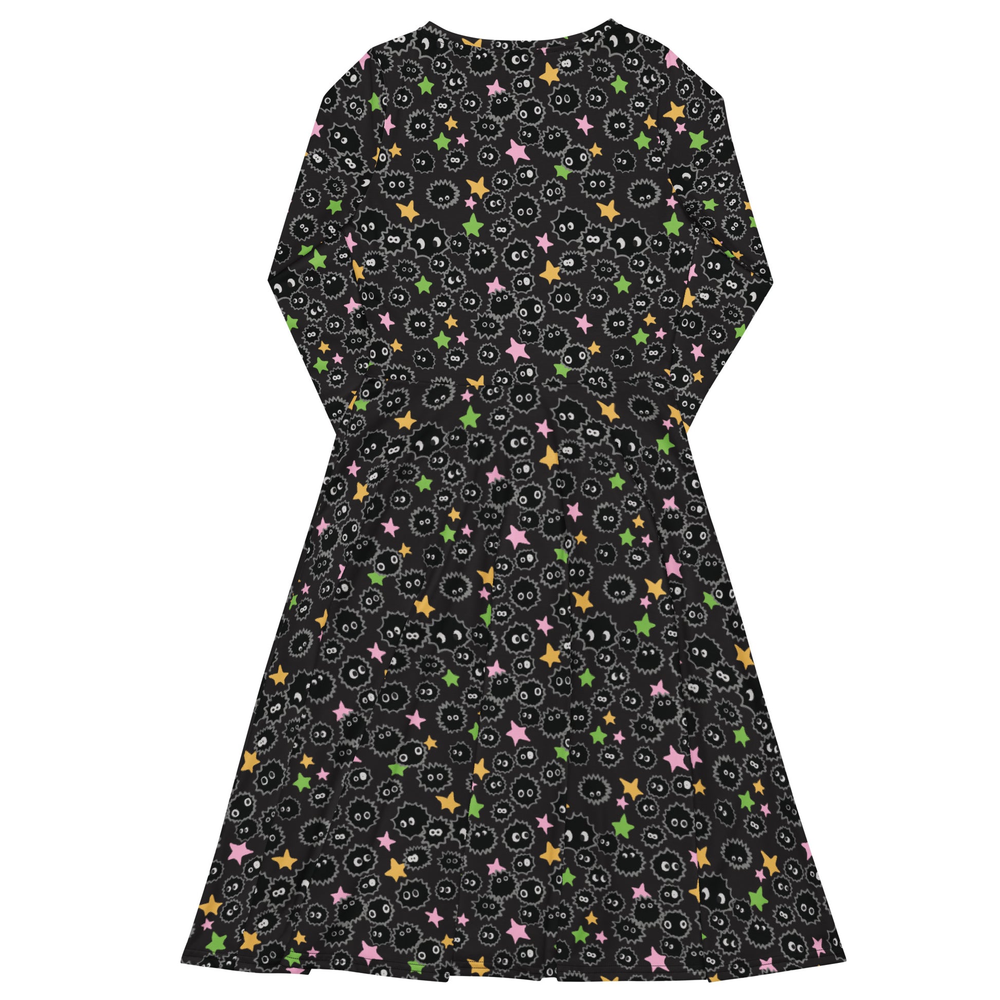 Sootsprites Anime Long Sleeve Midi Dress 8