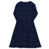 Ocean Giants Long Sleeve Midi Dress 8