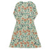 Spring Garden Long Sleeve Midi Dress 8