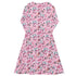 Anime Gamer Items Pink Long Sleeve Midi Dress 8
