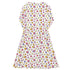 Board Game Objects Meeples White Long Sleeve Midi Dress 8
