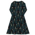 Episodic Serpent Moon Long Sleeve Midi Dress 8