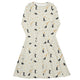 Nerdy Episodic Cat Catching the Moon Long Sleeve Midi Dress