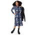 Video Game Cats Light Long Sleeve Midi Dress 4