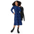 Space RPG Dice Blue Dnd Long Sleeve Midi Dress 4