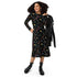 A Starry Galaxy Outer Space Long Sleeve Midi Dress 4