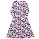 Nerdy Dnd Purple Dragons Long Sleeve Midi Dress