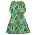 Green Dragon Encounter Dnd Long Sleeve Midi Dress 1