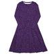 Nerdy Dnd Warlock Class Long Sleeve Midi Dress