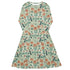 Spring Garden Long Sleeve Midi Dress 1