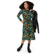 Nerdy Dungeon Daddy Long Sleeve Midi Dress