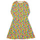 Nerdy DND Gummies Long Sleeve Midi Dress