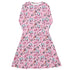 Anime Gamer Items Pink Long Sleeve Midi Dress 1