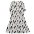 Dominos Long Sleeve Midi Dress 1