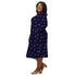 Cute Sea Slugs Long Sleeve Midi Dress 2