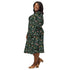 Oishi Sushi Green Long Sleeve Midi Dress 2