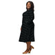 Nerdy Floppy Disk Long Sleeve Midi Dress