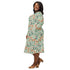 Spring Garden Long Sleeve Midi Dress 2
