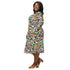 Roll with Pride LGBTQ Dice Dnd Long Sleeve Midi Dress 2