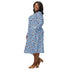 Onsen Snow Monkeys Long Sleeve Midi Dress 2