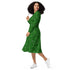 Mad Science Lab Green Long Sleeve Midi Dress 3