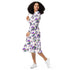 Rainbow Dragons and Unicorns Long Sleeve Midi Dress 3