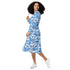 Surfer Bunnies Anime Long Sleeve Midi Dress 3