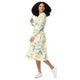 Nerdy Ramen Recipe Japanese Long Sleeve Midi Dress