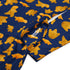 Dinosaur Chicken Nuggets Blue Long Sleeve Midi Dress 7