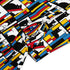 Mondrian Cat Library Long Sleeve Midi Dress 7